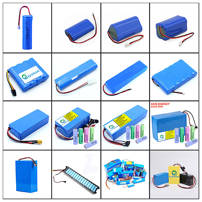 Variable Voltage Custom Battery Packs Lithium Ion Built In BMS