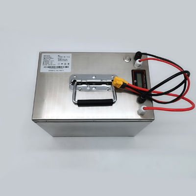 OEM Portable LifePO4 Battery Lithium Ion With IP68 Waterproof SS Case