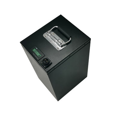 OEM ODM Li Ion 72V Electric Motorcycle Battery Multi Connectors In Metal Case