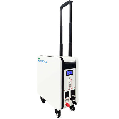 2.4KW Portable Energy Storage Battery , Travel Portable Battery Generator