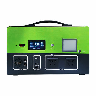 Mobile LifePO4 Rechargeable Power Station , Multipurpose 1000 Watt Power Bank