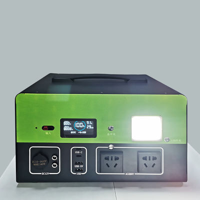 Mobile LifePO4 Rechargeable Power Station , Multipurpose 1000 Watt Power Bank