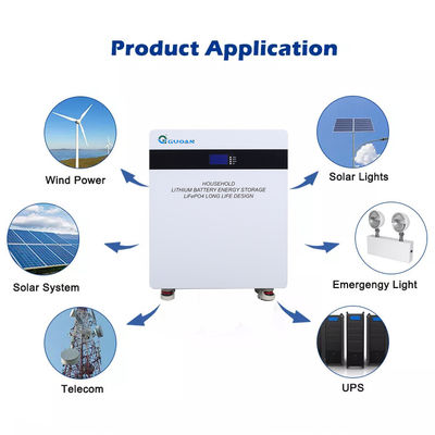 All In One Solar Power Storage , DDP Shipping Hybrid Solar Battery System