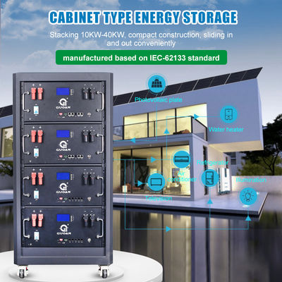 Lithium Ion Battery Energy Storage Cabinet 40KW 48V 800AH Stable Use