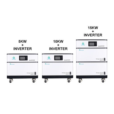Home Lithium Battery LifePO4 Energy Storage Stackable 51.2V 100Ah 200Ah