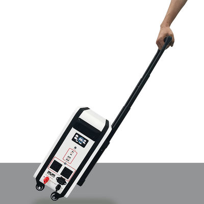Suitacase Energy Portable Power Station Battery 2000W With Pull Road