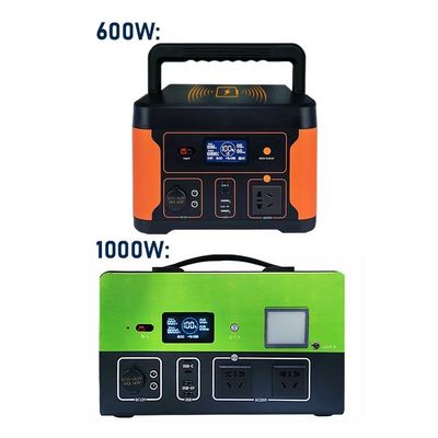 Durable Camping Battery Generator , Outdoor Power Station 1000 Watt LiFePO4