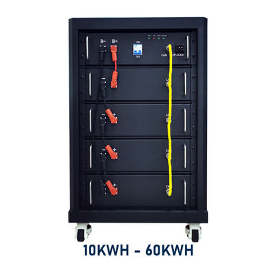 Stackable LiFePO4 High Voltage Lithium Battery Fit 3 Phase Inverter