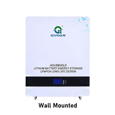 5.12KWH 100Ah Solar Energy Battery Power Practical GradE A Wall Mounted