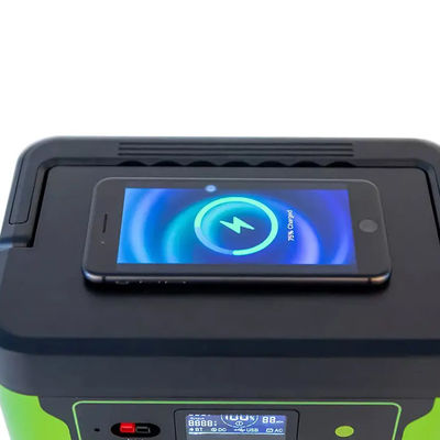 500W 1KW Portable Power Supply For Camping Durable 2000 Plus Cycles