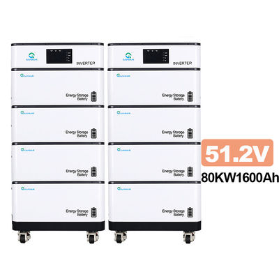 Home LifePO4 Battery With Inverter Single Phase Hybrid 220V System