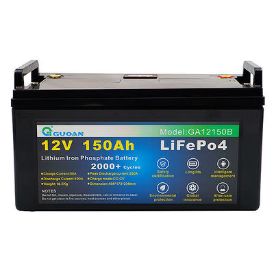12V 150Ah 200Ah LifePO4 Deep Cycle Battery Pack For RV And Fishing Boat
