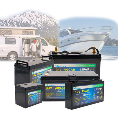 12V 150Ah 200Ah LifePO4 Deep Cycle Battery Pack For RV And Fishing Boat