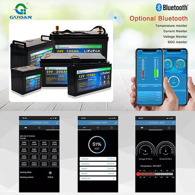 Deep Cycle Portable LifePO4 Battery Pack 12V 300Ah Rechargeable