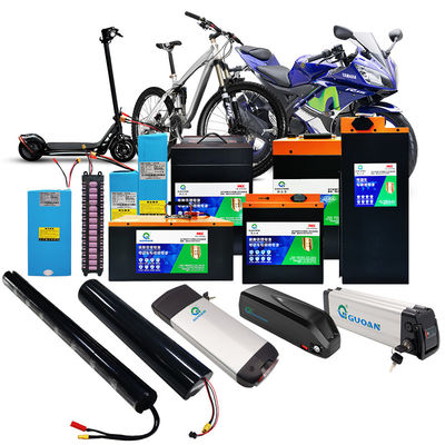 Detachable Electric Bicycle Battery 24V 36V 48V 500-2000 Times Cycle Life
