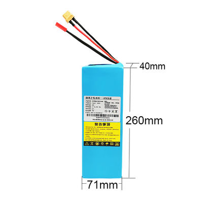 Lightweight Electric Scooter Battery 36V 10Ah With Blue Leather Bag