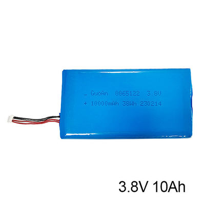 Multifunctional Custom Battery Packs 3.8V 10Ah Lithium Battery