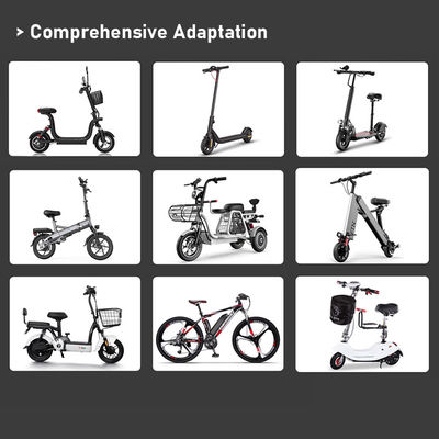 Black 36V Lithium Ion Battery For Electric Scooter Rechargeable Pack 6.6Ah