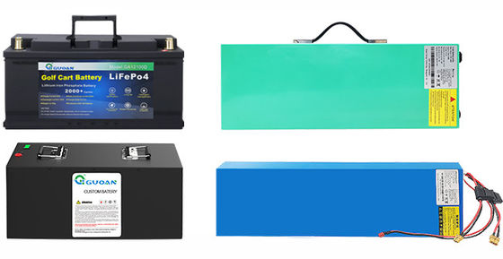 12V 36V 48V 72V Lithium Golf Cart Batteries LiFePO4 Golf Trolley Battery