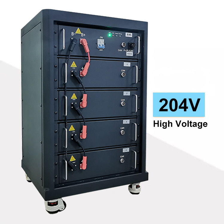 Stackable LiFePO4 High Voltage Lithium Battery Fit 3 Phase Inverter