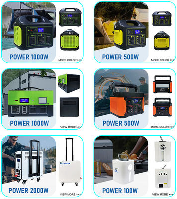OEM Portable Power Station Battery Support Wireless Charging For Phone