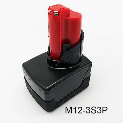 10.8V M12 Cordless Drill Battery And Charger Over 500 Cycles For Milwaukee