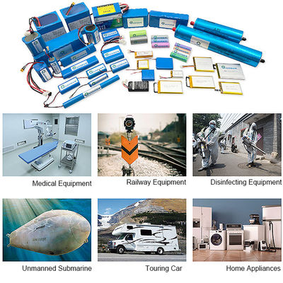 Multifunctional Custom Battery Packs 3.8V 10Ah Lithium Battery